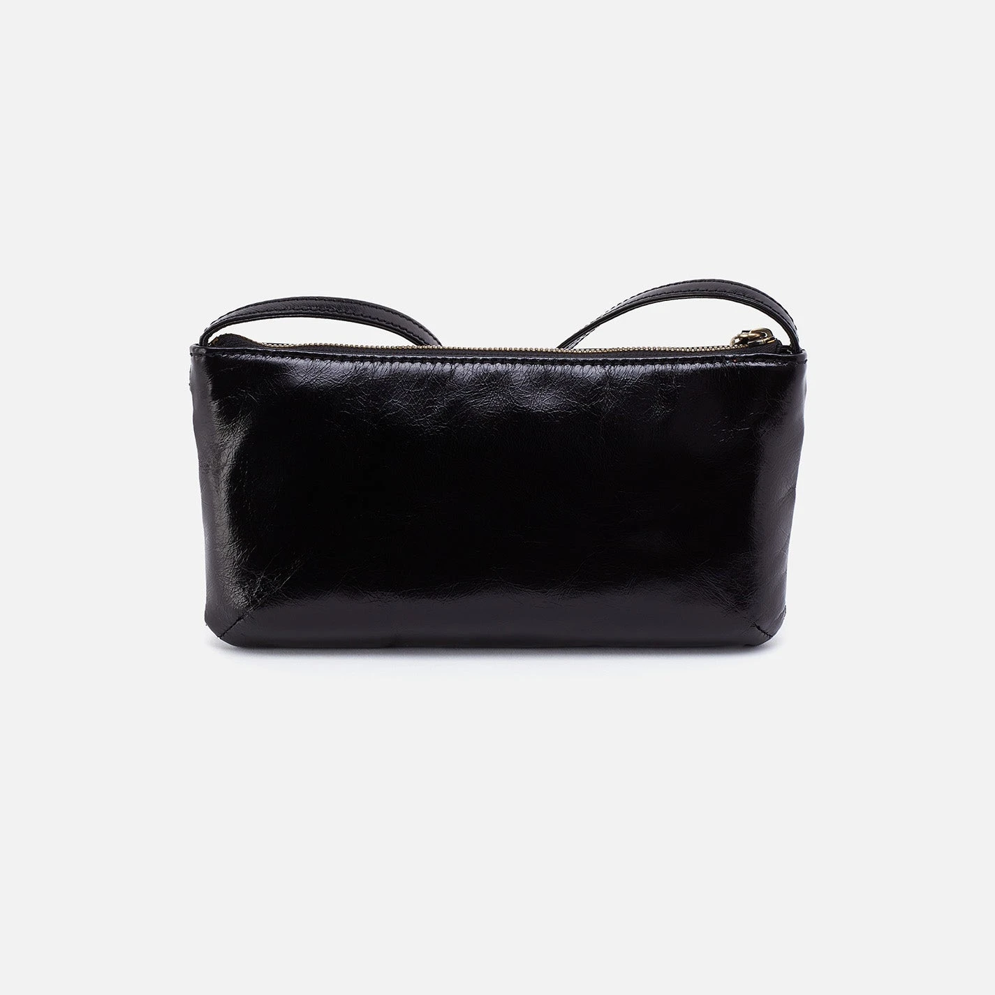 Cara Crossbody In Polished Leather - Black 4 Cara Crossbody In Polished Leather - Black - Image 4