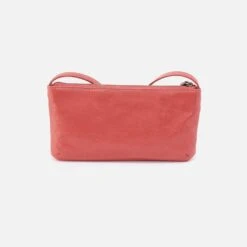 Cara Crossbody In Polished Leather - Cherry Blossom 7 Cara Crossbody In Polished Leather - Cherry Blossom -Hobo Sales Store VI 32525CHBL 04