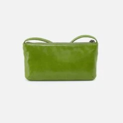 Cara Crossbody In Polished Leather - Garden Green 7 Cara Crossbody In Polished Leather - Garden Green -Hobo Sales Store VI 32525GDGR 04