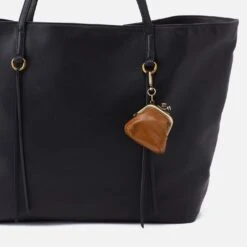 Run Frame Pouch In Polished Leather - Truffle -Hobo Sales Store VI 34021TRUF 03 cd65774e 800c 49c6 ab41 e38949cf9e5c