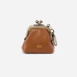 Run Frame Pouch In Polished Leather - Truffle -Hobo Sales Store VI 34021TRUF 05 fc95aa00 be25 4667 ad81 38ecb9738b58