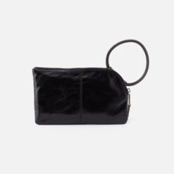 Sable Wristlet In Polished Leather - Black 11 Sable Wristlet In Polished Leather - Black -Hobo Sales Store VI 35036BLK 04 f6a67608 261c 4330 8092 6144b502d19a