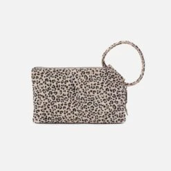 Sable Wristlet In Printed Leather - Mini Leopard -Hobo Sales Store VI 35036LEOP 04