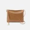 Ziggy Crossbody In Polished Leather - Cedar