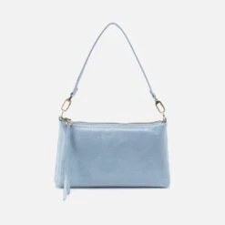 Darcy Crossbody In Polished Leather - Cornflower -Hobo Sales Store VI 35810CFLW 07