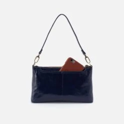 Darcy Crossbody In Polished Leather - Nightshade -Hobo Sales Store VI 35810NSHD 04