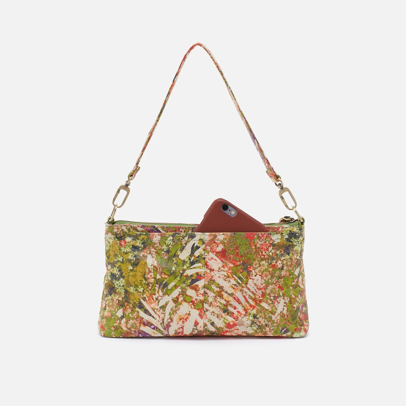 Darcy Crossbody In Printed Leather - Tropic Print 6 Darcy Crossbody In Printed Leather - Tropic Print - Image 6