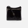 Cambel Crossbody In Polished Leather - Black