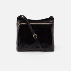 Hobo Sales Store 22 Cambel Crossbody In Polished Leather - Black