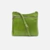Cambel Crossbody In Polished Leather - Garden Green