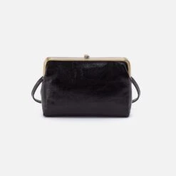 Lauren Crossbody In Polished Leather - Black -Hobo Sales Store VI 35922BLK 06 90bff50e bc14 485a 8dea 2e76a88a17fd
