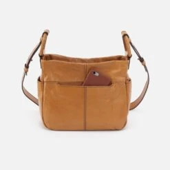 Sheila Crossbody In Polished Leather - Natural -Hobo Sales Store VI 35923NTRL 04