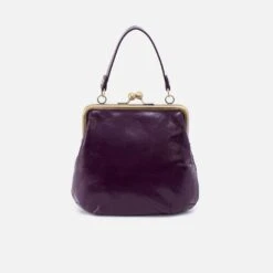 Alba Crossbody In Polished Leather - Deep Purple 11 Alba Crossbody In Polished Leather - Deep Purple -Hobo Sales Store VI 35931DPRP 05