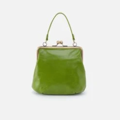 Alba Crossbody In Polished Leather - Garden Green -Hobo Sales Store VI 35931GDGR 05