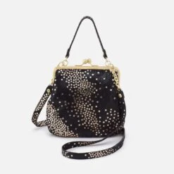 Alba Crossbody In Printed Leather - Shooting Stars