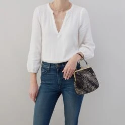 Alba Crossbody In Printed Leather - Shooting Stars -Hobo Sales Store VI 35931SHST 04